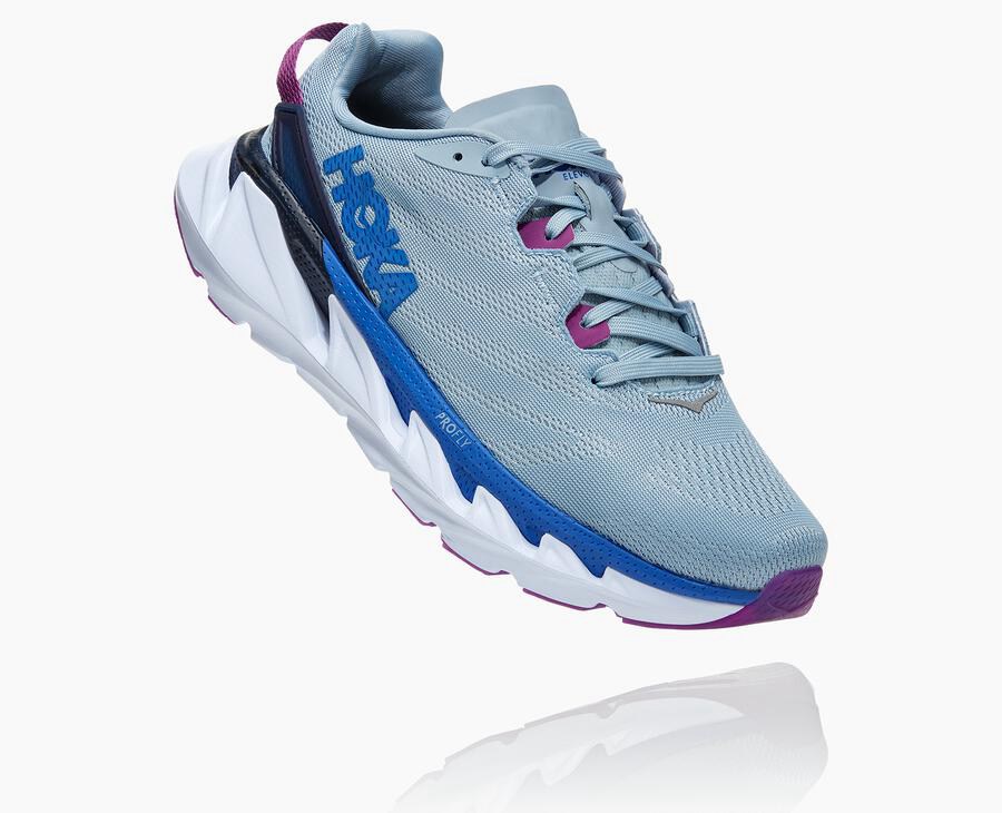 Chaussure Running Hoka One One Elevon 2 Femme - Bleu - KVA-846270